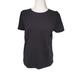 J. Crew Tops | J.Crew T-Shirt Womens Xs Black Keyhole Back Short Sleeve Crew Neck Top | Color: Black | Size: Xs