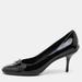 Gucci Shoes | Gucci Black Patent Leather Bow Pumps | Color: Black | Size: 41