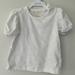 Jessica Simpson Shirts & Tops | Baby Girl Jessica Simpson Short Sleeve Round Neck Scoop Neck Shirt 12 Months | Color: White | Size: 12mb