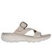 Skechers Women's Relaxed Fit: Easy Going - Slide On By Sandals | Size 8.0 | Taupe | Synthetic | Vegan