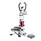 Stepper,Exercise Multifunctional Fitness Machine with Twisting Waist Plate/Dumbbell/Handrail/Elastic Rope/Display