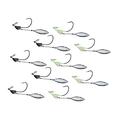 VANZACK 40 Pcs Fish Hook Gear Trout Bait Outdoor Hooks Lure Wicker Bike Basket Bait Freshwater Hook Angling Supplies Fish Type