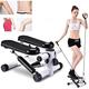 Mini Stepper Machine,Stepper Exercise Machine with Resistance Bands Household Multifunctional Exercise Equipment for Women You White