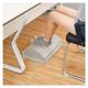 Desk Foot Rest, Office Chair Back Support, Office Essentials, Relief Feet, Knees, Legs and Back, Ideal for People with Lower Spine and Leg Problems (Color : Gray, Size : 44 * 30 * 15cm)