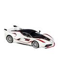 UPIKIT Scale 1:18 Diecast Metal Alloy Sports Car Model Car Gift Decorative for boys and girls aged 14+ (Color : White)