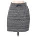 Columbia Casual Skirt: Gray Marled Bottoms - Women's Size Small