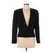 Daymor Couture Jacket: Short Black Print Jackets & Outerwear - Women's Size 8