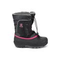Kamik Ankle Boots: Winter Boots Platform Casual Black Shoes - Women's Size 4 - Round Toe