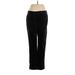 White House Black Market Velour Pants - High Rise: Black Activewear - Women's Size 8