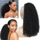 Extension de Queue de Cheval Synthétique pour Femme Africaine Postiche Afro Crépue Bouclée