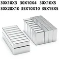 Aimant néodyme N35 30mm x 10mm x 15mm x 3mm x 3mm x 4mm x 5mm x 10mm x 10mm x 10mm x 3mm x 4mm x