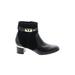 VC Signature by Vince Camuto Ankle Boots: Black Shoes - Women's Size 5 1/2 - Round Toe