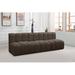 Meridian Furniture USA 89.5" Upholstered Sofa | 30 H x 89.5 W x 31 D in | Wayfair 102Brown-S3F