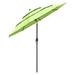 Ivy Bronx Burhan 9' 3" Market Umbrella Metal in Green | 102" H x 120" W x 120" D | Wayfair 366CF8513C77488B9D7F4909AE3C46AC