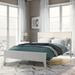 Red Barrel Studio® Debarh Platform Bed Wood in White | 38.2 H x 59 W x 79 D in | Wayfair AB1CE8EAF7E64B998FF7349FBA0531A3