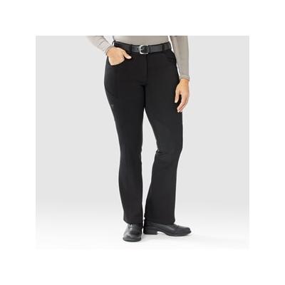 Piper Knit Everyday Mid - Rise Boot Cut Breeches by SmartPak - Knee Patch - 30L - Black - Smartpak