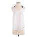 Nike Active Tank Top: White Activewear - Women's Size Small