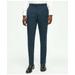 Brooks Brothers Men's Explorer Collection Slim Fit Wool Checked Suit Pants | Navy | Size 38 30