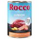 Lot Rocco Junior 12 x 400 g pour chien - bœuf, saumon, pommes de terre