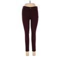 Ann Taylor LOFT Jeggings - High Rise: Burgundy Bottoms - Women's Size 6