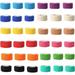 36 Rolls Self Adhesive Bandage Wrap - Sticky Athletic Elastic Non Woven Cohesive Banda - 1 inch x 5 Yards - Breathable Ankle Wrist Sports Injuries Wound Vet Tap - Dogs Cats - 12 Colors ()