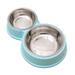 Dog Feeder Bowl Dog Food Bowls Dog Cat Bowl Stainless Steel Pet Bowl Dual Dog Feeder