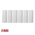 Htovila Thermal Paper Paper Rolls Supermarket POS Receipt Rolls Supermarket POS 80x30mm Receipt Paper Thermal Paper Receipt Printer 6 Printer 6 Rolls Paper Cash Paper Receipt Paper Cash BUZHI WYAN