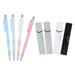 4 Sets Mechanical Pencil Convenient 0.7 Plastic Propelling Automatic Drafting Writing Pencils Student