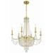 9 Light 2-Tier Chandelier-32 inches Tall and 28 inches Wide Bailey Street Home 49-Bel-5145019