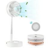 Pristin desk fan Floor Fan Support Remote Low Noise Fan Oscillation Telescopic Support 4 Wind Speed Timer 180Â° Rotate Fan 7200mAh Telescopic Floor Fan fan fan Fan Support 4 Type-C Remote Low Pedestal