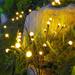 Tomfeel Resin craft firefly warm 6-head Decorative Atmospheric Party Firefly Solar Solar Fireflies Firefly Solar 6 2 Solar Outdoor Outdoor Solar firefly warm 2 Fireflies Firefly Warm 6-Head lamp