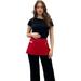 Waterdrop Resistant Waist Apron with 3 Pockets | Cotton Waitress Apron 1 Pack | 10 Color Options | Premium Comfort |