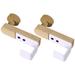 2 Pcs over The Door Hook Hooks for Hanging Multifunction Overdoor Coat Shoes Hangers