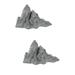 2 Pieces Rockery Ornament Ornament Home Decor Simulation Rockery Decor Home Adornment Faux Plants Yard Decor