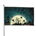 Kll Happy Halloween 8 Flag 4x6 Ft Parade Party Flag Outdoor Flag Decorative Flag Banner Flags Garden Flag Home House Flags