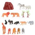 Rubber Animal Ornaments Model Cognition Toys Models Desktop Kids Playsets Figure Child