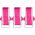 3 Pcs Mini Beach Chair House Decoration Chaise Lounge Reclining Decorations Home DÃ©cor Foldable Miniature Chairs