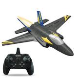 Spirastell RC Airplane Kids KF605 RC Airplane RC Plane F35 Model Aircraft COMETX mewmewcat Plane Remote Planes Solinder 4CH Aircraft 6-axis 4CH 6- RC Remote Planes F35