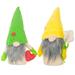 XIXISTARYY 2 PCS Easter Gnome Decoration Easter Gnome Doll Plush Faceless Doll Easter Elf Toy Gnome Gonk Ornament Lucky Home Holiday Table Decor Easter Gonk Gift for Kids