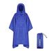 TOMSHOO Outdoor Poncho Pocket Waterproof Rain rain Shelter Men Women Rain Coat Sun Shelter Men Rain Pocket Raincoat Rain Cover BUZHI Coat Outdoor Tent Rain Cover Rain Outdoor Tent Mat ERYUE