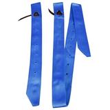 AD Hilason Premium Single Nylon Cinch Tie Strap And Off Billet Set Royal Blue