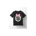 Instant Message - Pug Bow -TODDLER SHORT SLEEVE TEE-4T