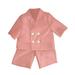 HIBRO Bow Tie Outfit Kids Boy Girl Suit Small Suit Fower Child Performance Boys Dress Three Piece Set Outfits Clothes