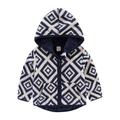 HIBRO Girls 4t Winter Clothes Girls Baby Winter Hooded Boys Jackets Warm Coats Sweatshirt Kids Cartoon Girls Coat&jacket