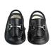 Meihuid Infant Sandals Flexible Leather Non-slip Summer Flats