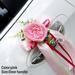 Wedding Car Decoration Flower Door Handles Rearview Mirror Decorate Artificial Flower Car Decoration Flower Beautiful Decoration Wedding Wedding Party Home Beautiful Decoration Wedding