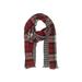 Steve Madden Scarf: Burgundy Plaid Accessories