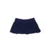 Lands' End Skort: Blue Solid Bottoms - Women's Size 4