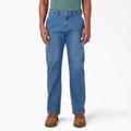 Dickies Men's Flex Regular Fit Carpenter Utility Jeans - Light Denim Wash Size 32 30 (DU601)