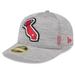 Men's New Era Gray Los Angeles Angels 2024 Clubhouse Low Profile 59FIFTY Fitted Hat